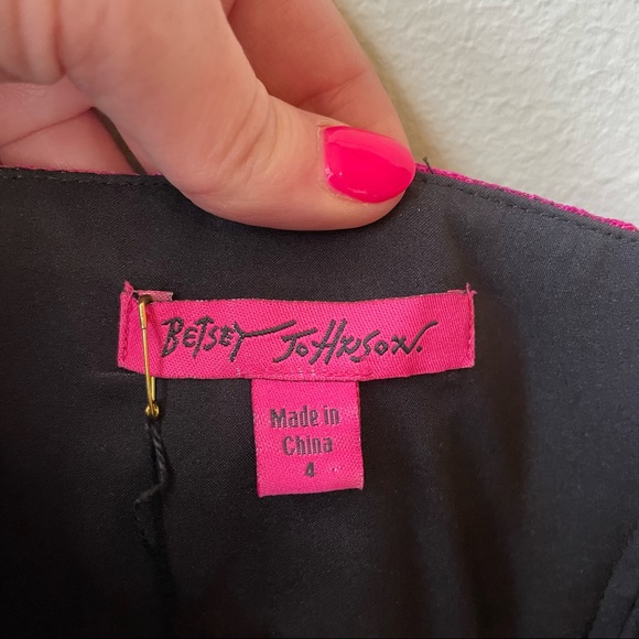 NWT Betsey Johnson Twinklebelle Sequin & Lace Tiered Strapless Dress | Size 4 - Picture 8 of 11